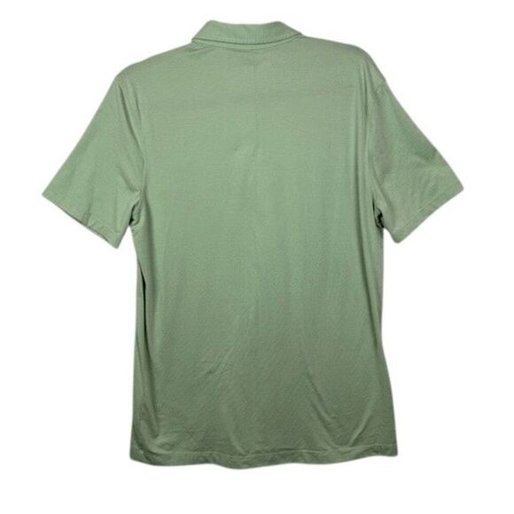 Lululemon Evolution Polo Willow Green 3 Button Stretch Men's Size Medium - Picture 4 of 8
